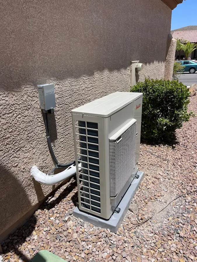 Residential air conditioning condenser unit in Polk City